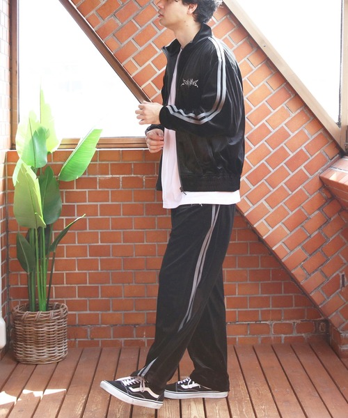 8(eight)（エイト）の「ベロアトラックジャケット（ジャージ）」 - WEAR