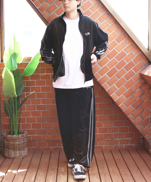 セール】ベロアトラックジャケット（ジャージ）｜8(eight)（エイト