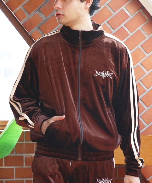 ベロアトラックジャケット（ジャージ）｜8(eight)（エイト）の