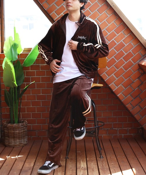 ベロアトラックジャケット（ジャージ）｜8(eight)（エイト）の