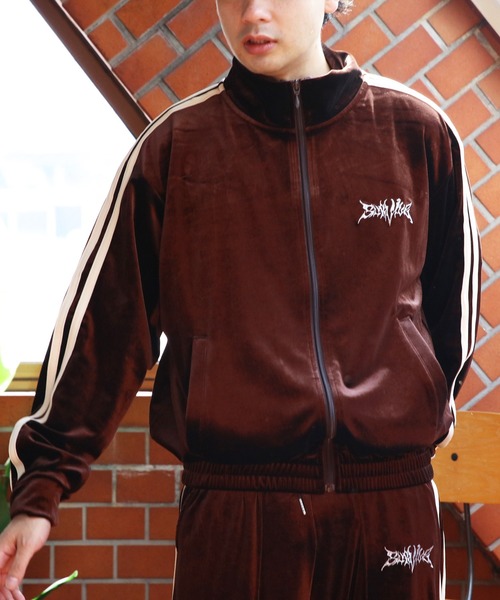 セール】ベロアトラックジャケット（ジャージ）｜8(eight)（エイト