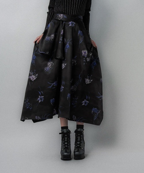 セール】Autumnflowerウエストデザインスカート(HARE)（スカート