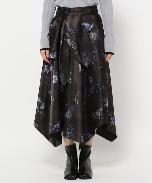 HARE（ハレ）の「Autumnflowerウエストデザインスカート(HARE)（スカート・レディース・ブルーパープル/レッド・FREE）」の16枚目の写真