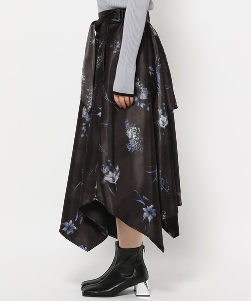 HARE（ハレ）の「Autumnflowerウエストデザインスカート(HARE)（スカート・レディース・ブルーパープル/レッド・FREE）」の17枚目の写真