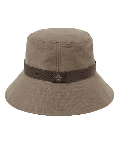 MUNSINGWEAR(マンシングウェア)の「【le coq sportif GOLF】【コカゲル】モールスキン UVハットゴルフキャップ(ハット・レディース・ベージュ/ネイビー・F)」の4枚目の写真