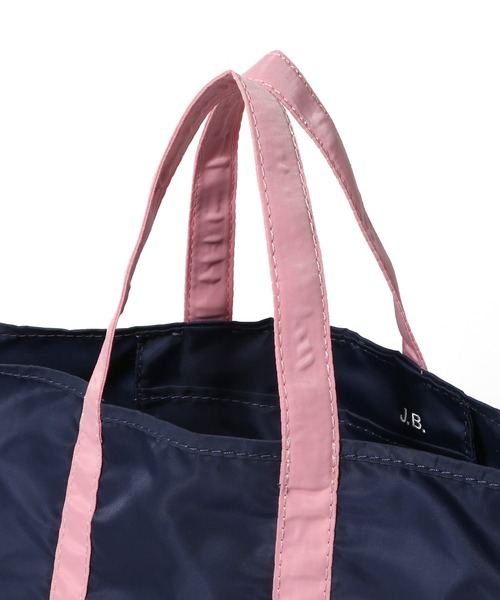 ESTNATION(エストネーション)の「J.B.ATTIRE / ナイロン キャンバス トートバッグ《ESTNATION EXCLUSIVE》(トートバッグ・レディース・オフホワイト/ネイビー・FREE)」の18枚目の写真