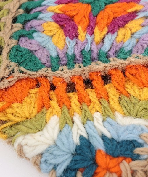 チチカカ(チチカカ)の「Rico ハンドクロシェスリーブデニムジャケット(デニムジャケット・レディース・ブルー/ブラック・FREE)」の16枚目の写真