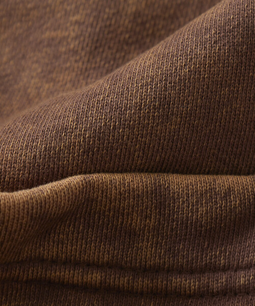 UNIVERSAL OVERALL(ユニバーサルオーバーオール)の「UNIVERSAL OVERALL/ユニバーサルオーバーオール 別注 パウダー加工 衿コーデュロイ切り替え スウェット カバーオール(ブルゾン・メンズ・ブラウン/チャコールグレー・LARGE/MEDIUM)」の19枚目の写真