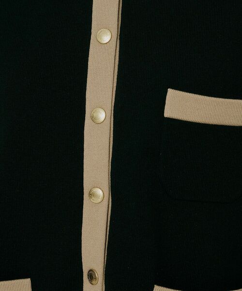 UNTITLED(アンタイトル)の「【TRADITIONAL WEATHERWEAR】ARKLEY KNIT カーディガン(カーディガン/ボレロ・レディース・ブラック系4/ブラック/ベージュ系4・02)」の12枚目の写真