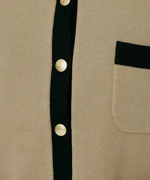 UNTITLED(アンタイトル)の「【TRADITIONAL WEATHERWEAR】ARKLEY KNIT カーディガン(カーディガン/ボレロ・レディース・ブラック系4/ブラック/ベージュ系4・02)」の16枚目の写真