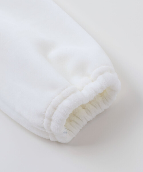 SLAP SLIP BABY（スラップスリップベビー）の「【お揃い】アニマルクマ恐竜おもちゃ切り替え2WAYオールベビー(50~70cm)（ロンパース・キッズ・ブルー/ベージュ・FREE）」の3枚目の写真