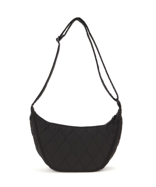AVIREX(アヴィレックス)の「《WEB限定》MINI BONDING SHOULDER BAG/ミニボンディングショルダーバッグ(ショルダーバッグ・レディース・ブラック・F)」の3枚目の写真