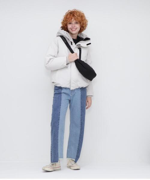 AVIREX(アヴィレックス)の「《WEB限定》MINI BONDING SHOULDER BAG/ミニボンディングショルダーバッグ(ショルダーバッグ・レディース・ブラック・F)」の10枚目の写真