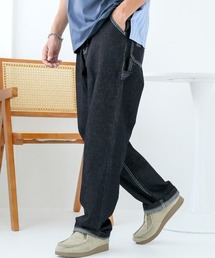 LUXSTYLE（ラグスタイル）の「ウエストシャーリングペインターパンツ（デニムパンツ・メンズ）」