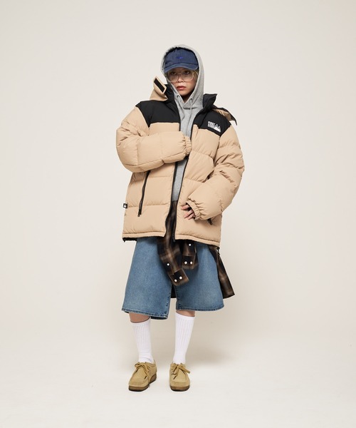 セール】フード バブルダウンジャケット マイクロフト（ダウン