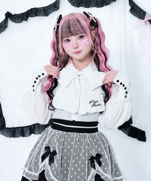 セール】ビッグリボンブラウス / リボンタイ（シャツ/ブラウス