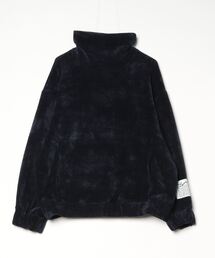 【my beautiful landlet】 CHENILLE KNIT HIGH NECK PULLOVER