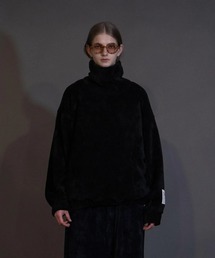 my beautiful landlet | 【my beautiful landlet】 CHENILLE KNIT HIGH NECK PULLOVER(その他トップス)