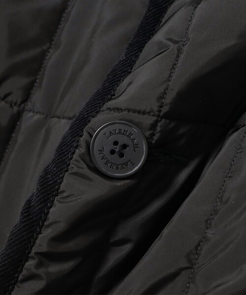 Ray BEAMS（レイビームス）の「LAVENHAM / クロップド コクーン ミックフィールド（WOMENS）（ベスト・レディース・ブラック・10）」の5枚目の写真