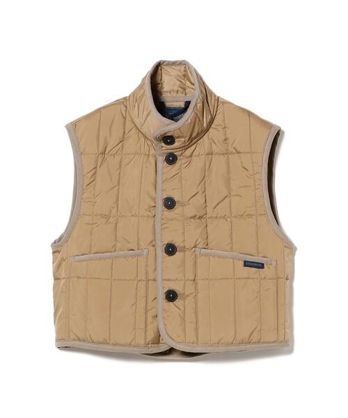 Ray BEAMS（レイビームス）の「LAVENHAM / クロップド コクーン ミックフィールド（WOMENS）（ベスト・レディース・ブラック・10）」の6枚目の写真