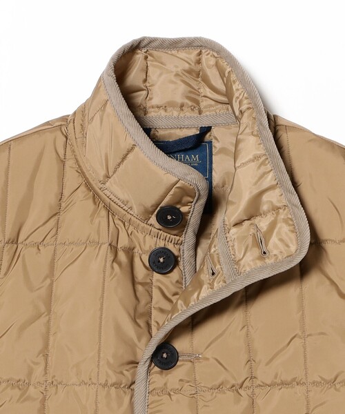 Ray BEAMS（レイビームス）の「LAVENHAM / クロップド コクーン ミックフィールド（WOMENS）（ベスト・レディース・ブラック・10）」の7枚目の写真