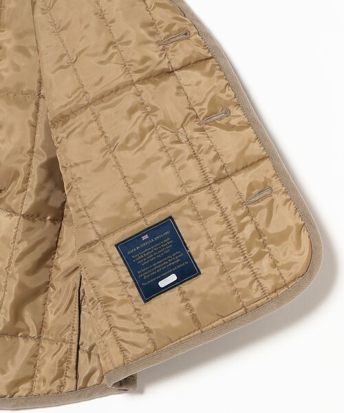 Ray BEAMS（レイビームス）の「LAVENHAM / クロップド コクーン ミックフィールド（WOMENS）（ベスト・レディース・ブラック・10）」の10枚目の写真