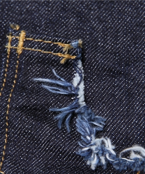 TAVERNITI SO JEANS（タヴァニティソージーンズ）の「【JIMMY TAVERNITI/ジミー タバニティ】　デニムパンツ　スリムテーパードパンツ　Blackie　/　ブラッキー（デニムパンツ・メンズ・ダークインディゴブルー・31inch/32inch/33inch/28inch/29inch/30inch）」の8枚目の写真