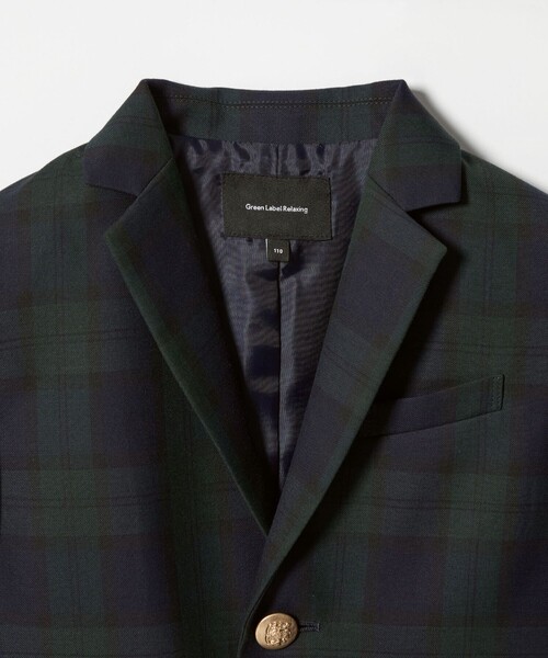 TRW ブラックウォッチ ジャケット / キッズ 110cm-130cm（スーツ