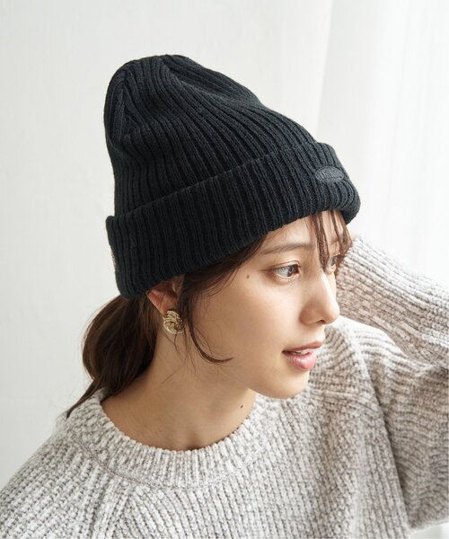 Dickies（ディッキーズ）の「Dickies ディッキーズ ニットワッチ（ニットキャップ/ビーニー・レディース・アイボリー/グレー/オレンジ/ブラック・FREE）」の3枚目の写真