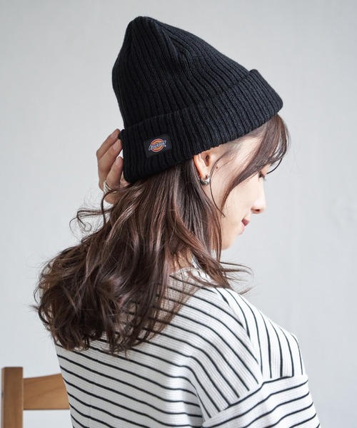 Dickies（ディッキーズ）の「Dickies ディッキーズ ニットワッチ（ニットキャップ/ビーニー・レディース・アイボリー/グレー/オレンジ/ブラック・FREE）」の15枚目の写真