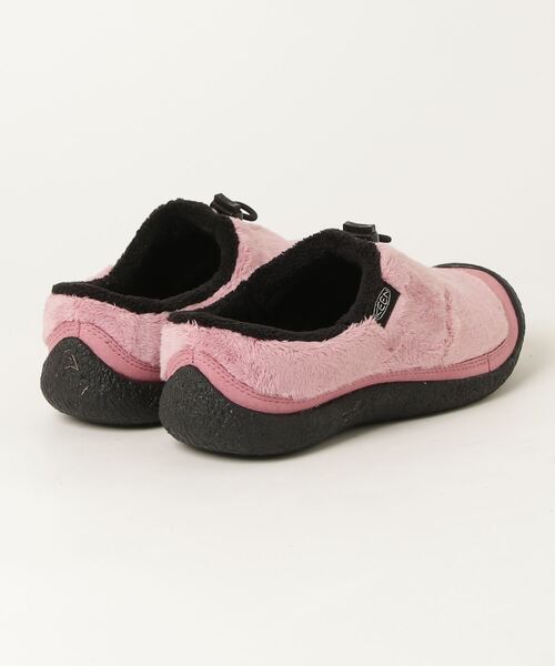 KEEN(キーン)の「HOWSER III SLIDE / ハウザー スリー スライド / レディース スリッポン スニーカー ★Collaboration with ARTPARA FUKAGAWA(スリッポン・レディース・ピンク・25cm/24.5cm/24cm/23.5cm/23cm/22.5cm/26cm/25.5cm)」の2枚目の写真