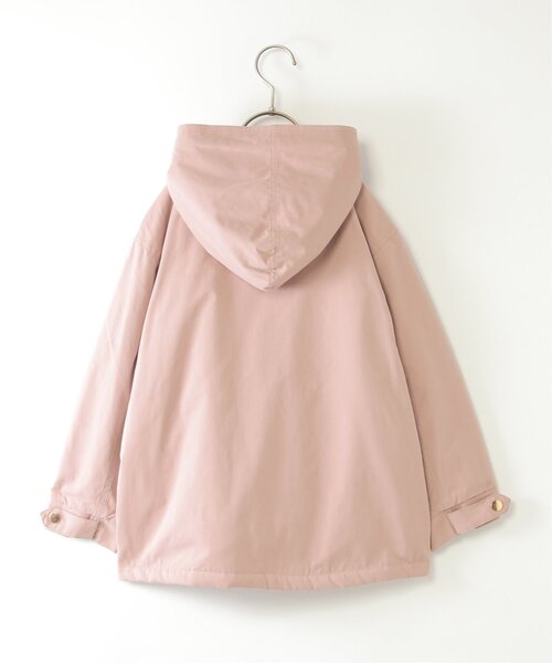 ikka（イッカ）の「【親子コーデ】総裏ファーマンパジャケット（110~160cm）（ブルゾン・キッズ・チェリーレッド/ベージュ・S/M/L/XL/XS）」の18枚目の写真