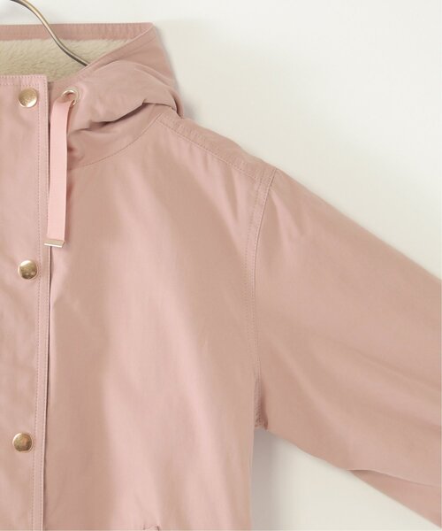 ikka（イッカ）の「【親子コーデ】総裏ファーマンパジャケット（110~160cm）（ブルゾン・キッズ・チェリーレッド/ベージュ・S/M/L/XL/XS）」の19枚目の写真