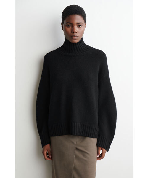 値下げ)COS フレックドモヘアブレンドセーター FLECKED MOHAIR-BLEND JUMPER フレックドモヘアブレンドセーター