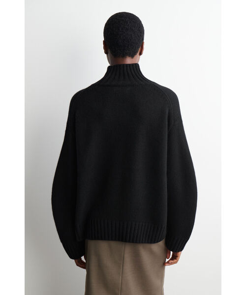 コス COS カシミヤ100％ 厚手 ハイネック ニット プルオーバー XS カシミヤハイネックセーター（パーカー）｜COS（コス）の