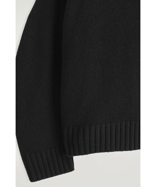 コス COS カシミヤ100％ 厚手 ハイネック ニット プルオーバー XS カシミヤハイネックセーター（パーカー）｜COS（コス）の