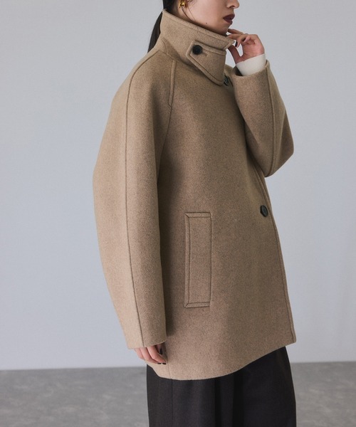 ADAM ET ROPE'（アダムエロペ）の「ウールボンディングミドルコート