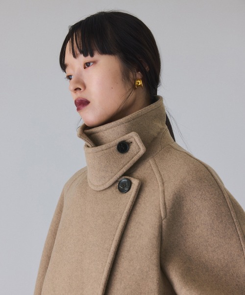.*︎様 アダムエロペ　ウールボンディングミドルコート　キャメル ウールボンディングミドルコート | アダムエロペ(ADAM ET ROPE