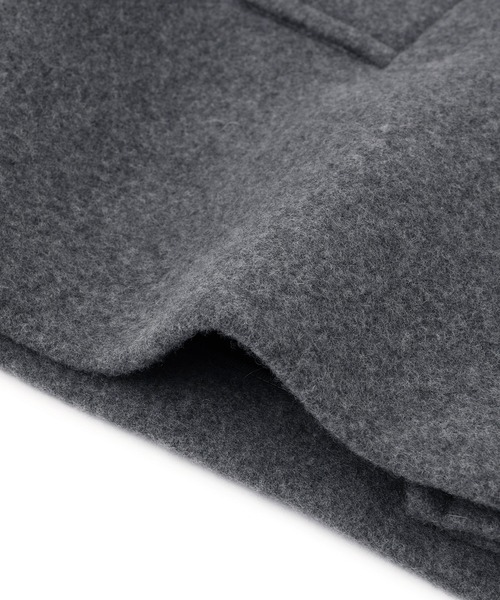 ウールボンディングミドルコート（ステンカラーコート）｜ADAM ET ROPE