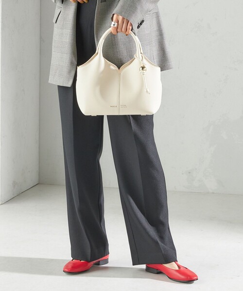 SHIPS（シップス）の「NUCLE:FIORE 2（ショルダーバッグ・レディース・ブラック/アイボリー・ONE SIZE）」の5枚目の写真