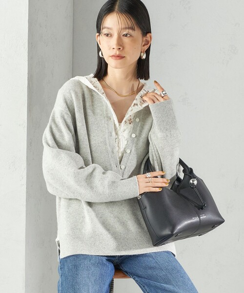 SHIPS（シップス）の「NUCLE:FIORE 2（ショルダーバッグ・レディース・ブラック/アイボリー・ONE SIZE）」の17枚目の写真