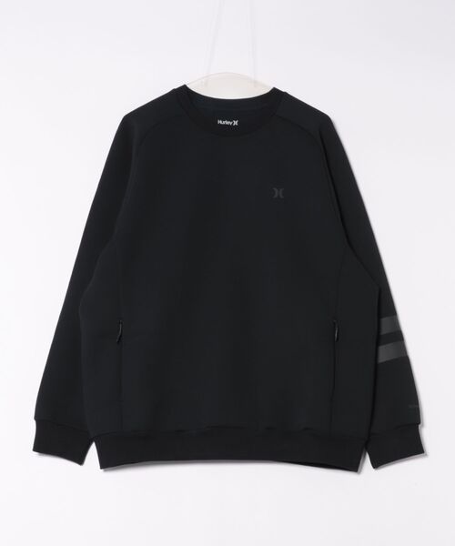 Hurley （ハーレー）の「【Hurley:ハーレー】ファントムロゴスウェット　トレーナー　ストレッチ　吸水速乾PHANTOM SWEAT BLOCK PARTY CREW（スウェット・メンズ・カーキブラウン/ブラック×ホワイト/ブラック/オフホワイト/オレンジ系その他/ブラック系その他・SMALL/MEDIUM/LARGE/X-LARGE）」の21枚目の写真