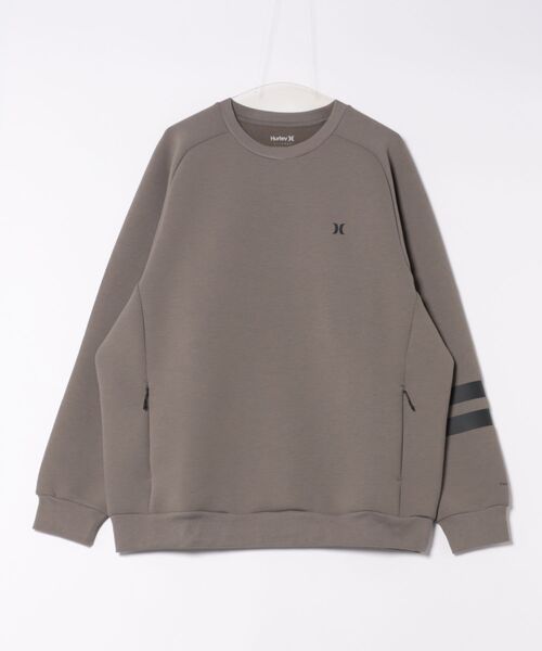 Hurley （ハーレー）の「【Hurley:ハーレー】ファントムロゴスウェット　トレーナー　ストレッチ　吸水速乾PHANTOM SWEAT BLOCK PARTY CREW（スウェット・メンズ・カーキブラウン/ブラック×ホワイト/ブラック/オフホワイト/オレンジ系その他/ブラック系その他・SMALL/MEDIUM/LARGE/X-LARGE）」の14枚目の写真