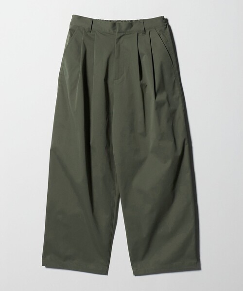 A DAY IN THE LIFE UNITED ARROWS（アデイインザライフユナイテッドアローズ）の「ピーチ タック バルーンパンツ ＜A DAY IN THE LIFE＞（その他パンツ・レディース・オリーブ/ブラック/ベージュ・S/M）」の3枚目の写真