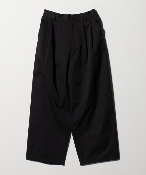 A DAY IN THE LIFE UNITED ARROWS（アデイインザライフユナイテッドアローズ）の「ピーチ タック バルーンパンツ ＜A DAY IN THE LIFE＞（その他パンツ・レディース・オリーブ/ブラック/ベージュ・S/M）」の2枚目の写真
