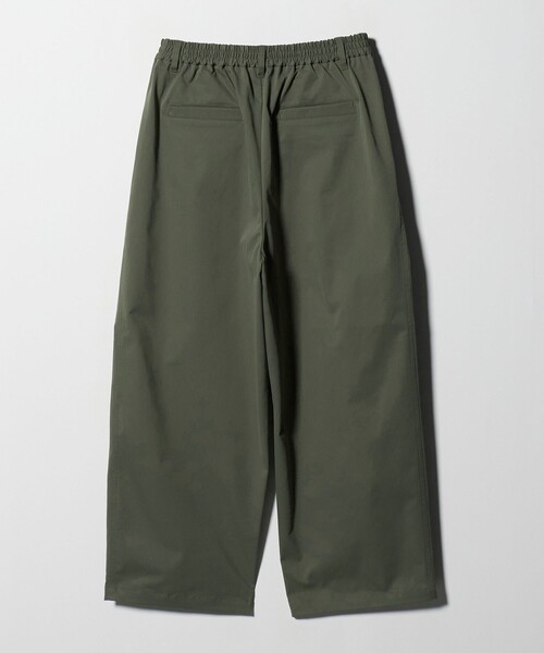 A DAY IN THE LIFE UNITED ARROWS（アデイインザライフユナイテッドアローズ）の「ピーチ タック バルーンパンツ ＜A DAY IN THE LIFE＞（その他パンツ・レディース・オリーブ/ブラック/ベージュ・S/M）」の4枚目の写真