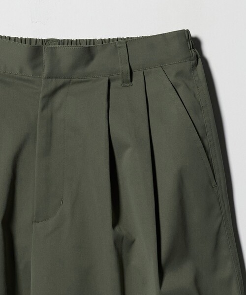 A DAY IN THE LIFE UNITED ARROWS（アデイインザライフユナイテッドアローズ）の「ピーチ タック バルーンパンツ ＜A DAY IN THE LIFE＞（その他パンツ・レディース・オリーブ/ブラック/ベージュ・S/M）」の5枚目の写真