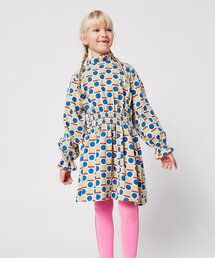 BOBO CHOSES | 総柄Geometric Scacsワンピース【キッズ】(ワンピース)