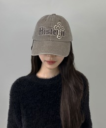 FOLLOWIN（フォロウィン）の「クロスモチーフ刺繍ロゴヴィンテージキャップ（キャップ）」