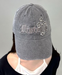 FOLLOWIN（フォロウィン）の「クロスモチーフ刺繍ロゴヴィンテージキャップ（キャップ）」